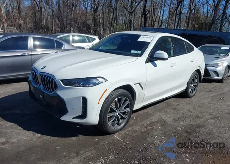 2026 BMW X6 xDrive40I z USA, uszkodzony, nr VIN 5UX33EX06T9135330